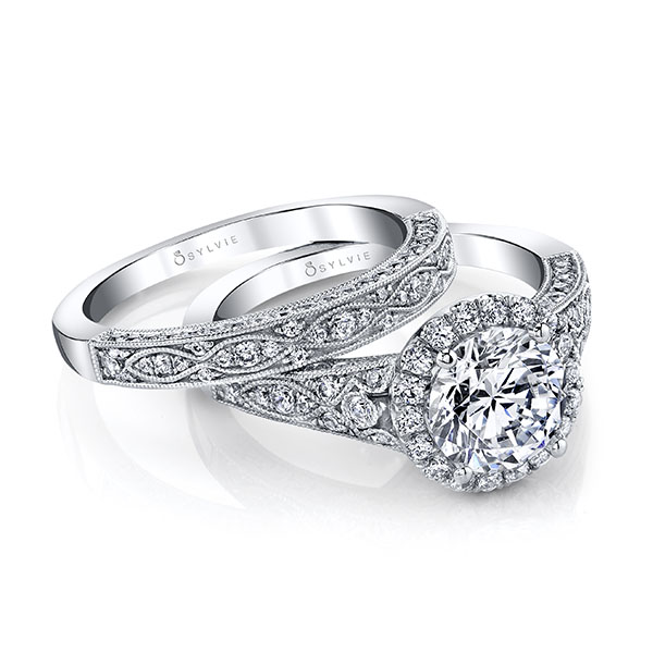 Sylvie Oval Diamond Engagement Ring Las Vegas